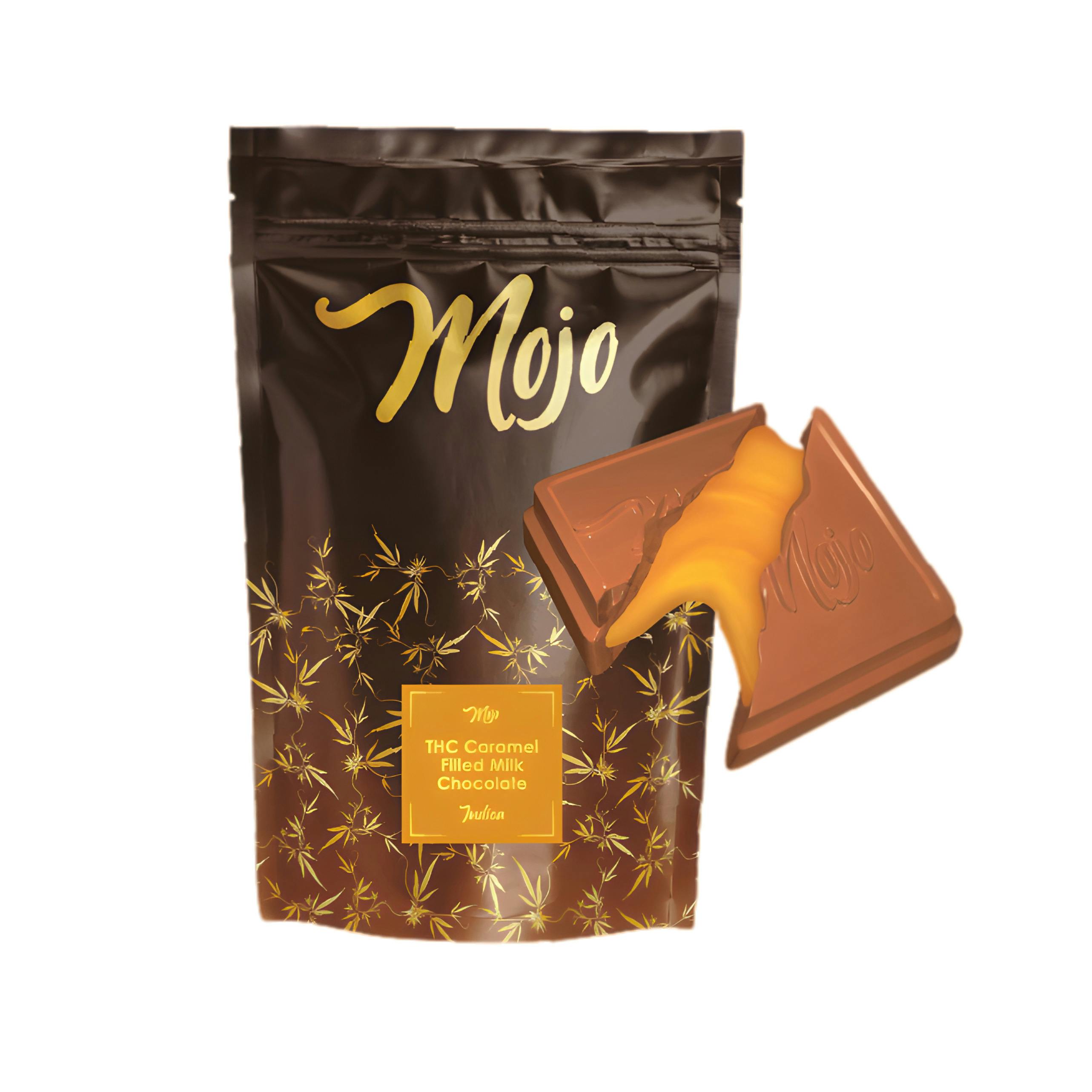 Caramel Filled Milk Chocolate (Indica) 200mg by Mojo