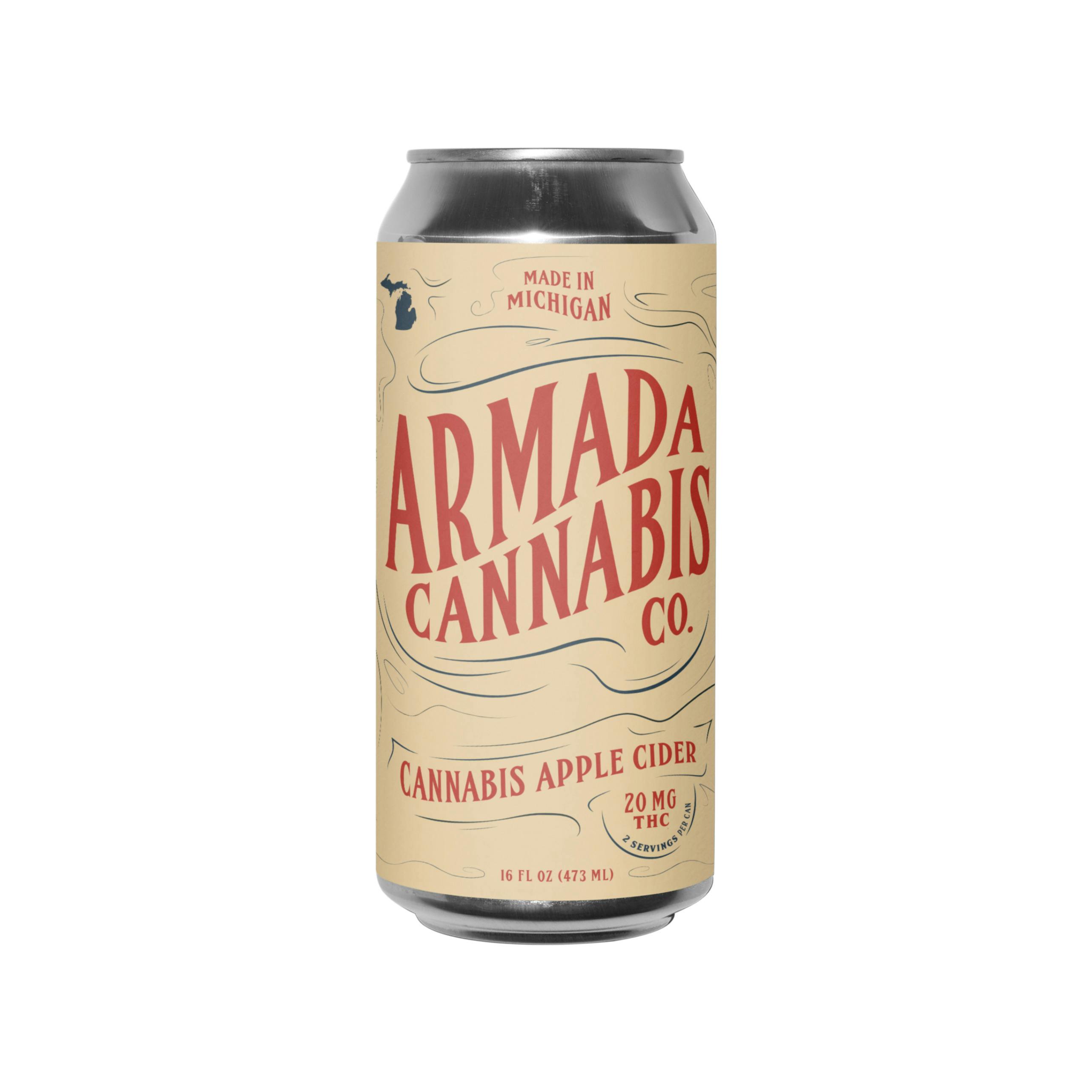 Phillip Noir 50mg THC Infused Cider by Armada Cannabis Co