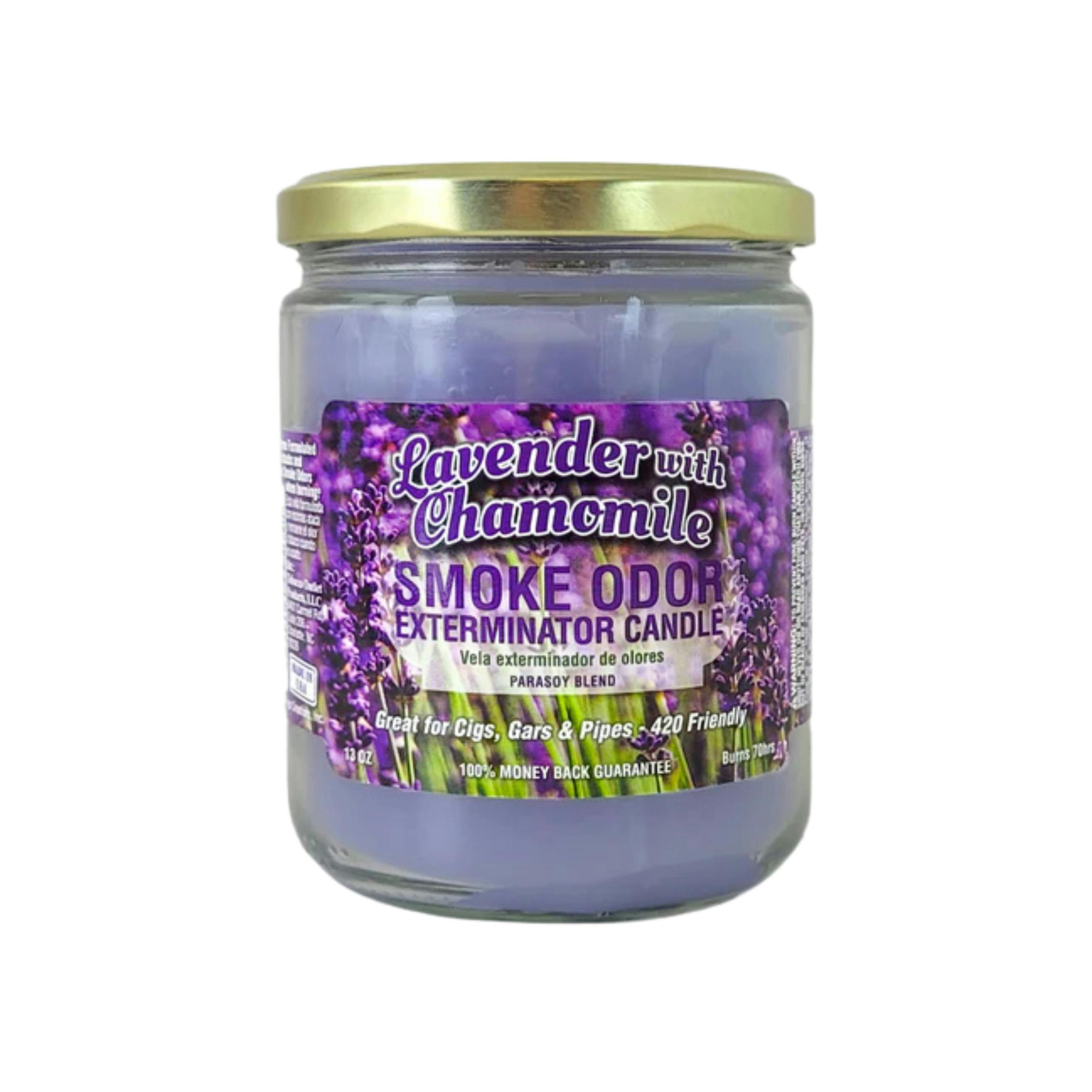 Smoke Odor Eliminator Candle - Lavender Chamomile