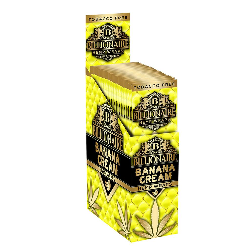 Billionaire Hemp Wraps - 2 Pack Banana Cream