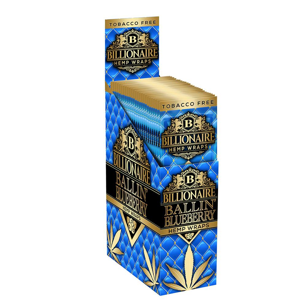 Billionaire Hemp Wraps - 2 Pack Ballin Blueberry