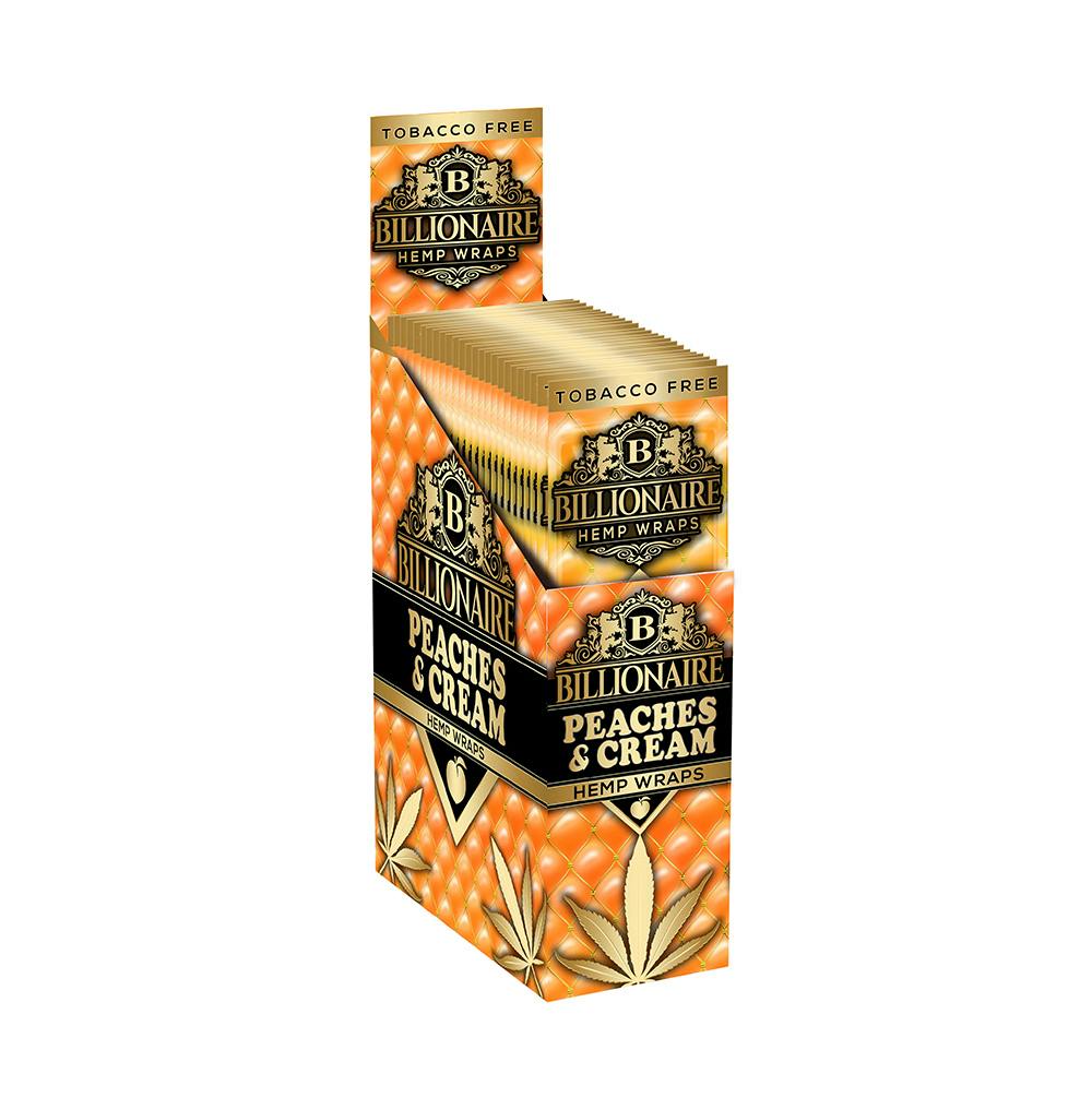 Billionaire Hemp Wraps - 2 Pack Peaches & Cream