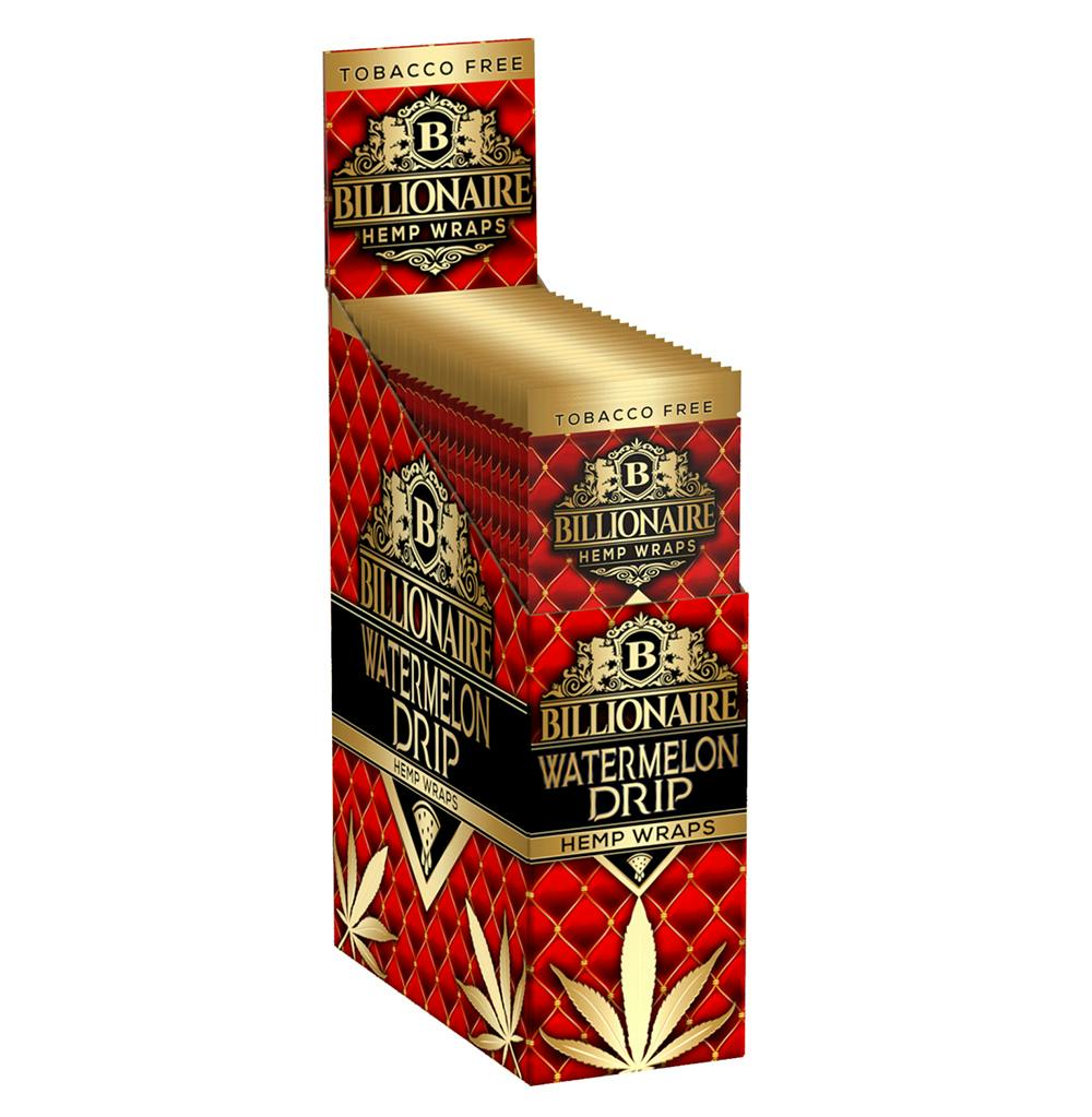 Billionaire Hemp Wraps - 2 Pack Watermelon Drip