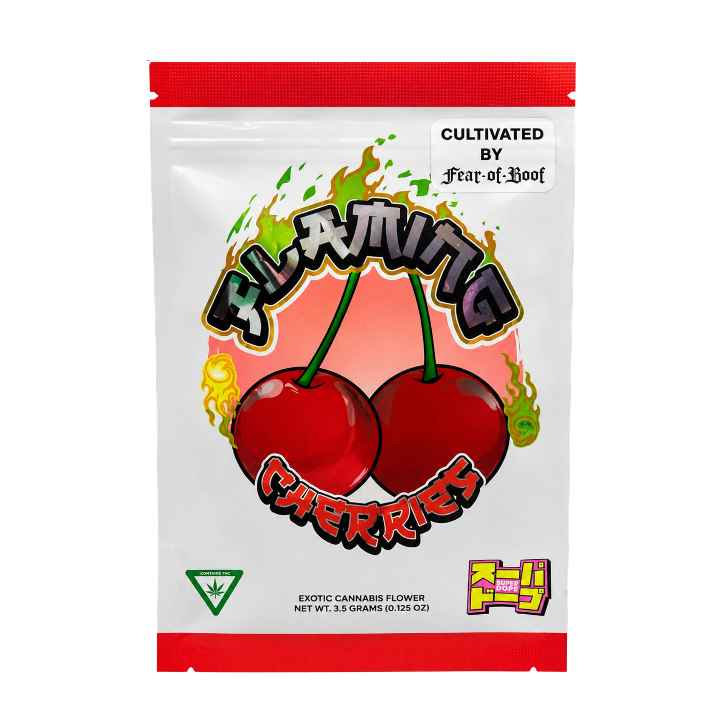 Flaming Cherries 3.5g PP by Super Dope