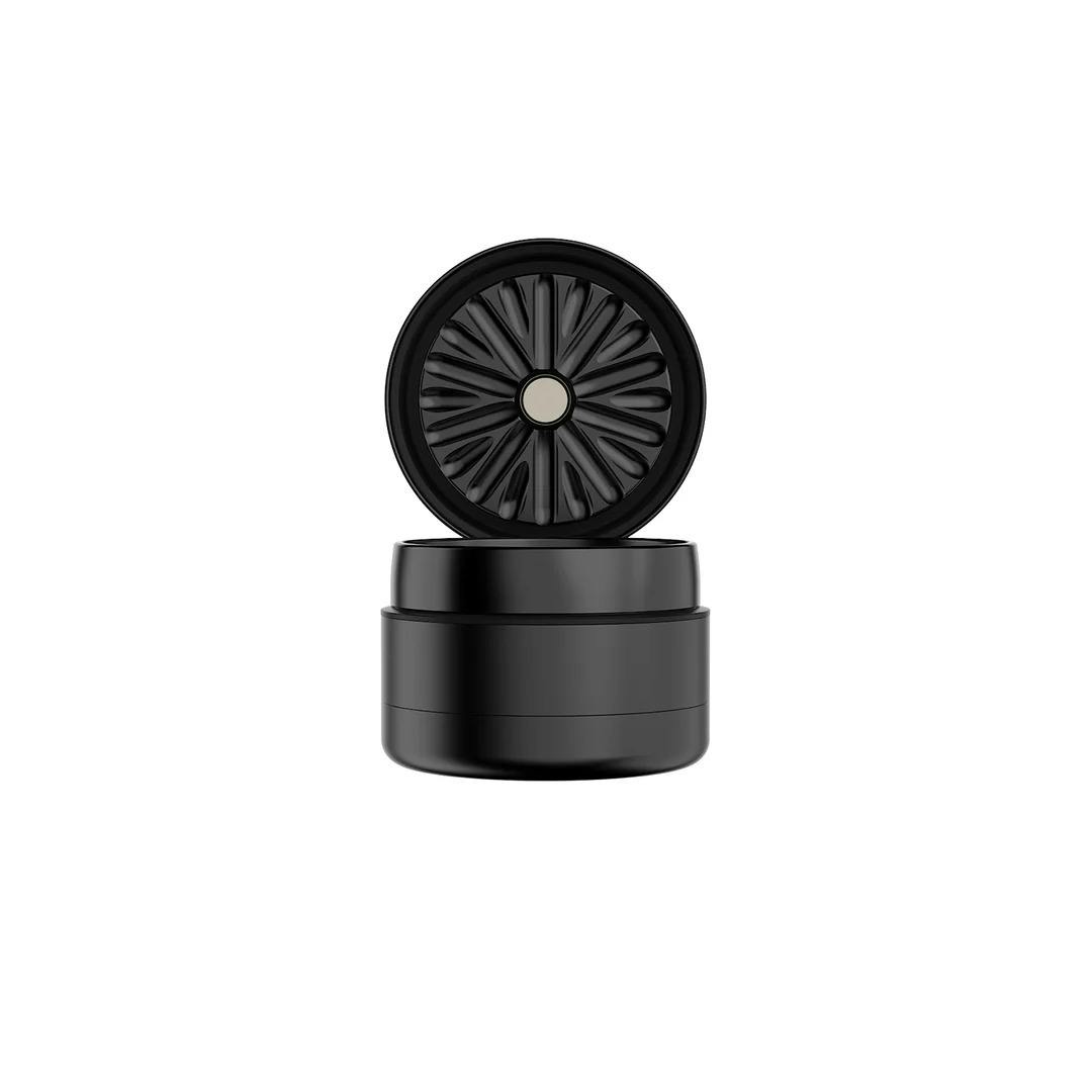 Flower Mill - Black 2.5 Inch Aluminum Series Grinder