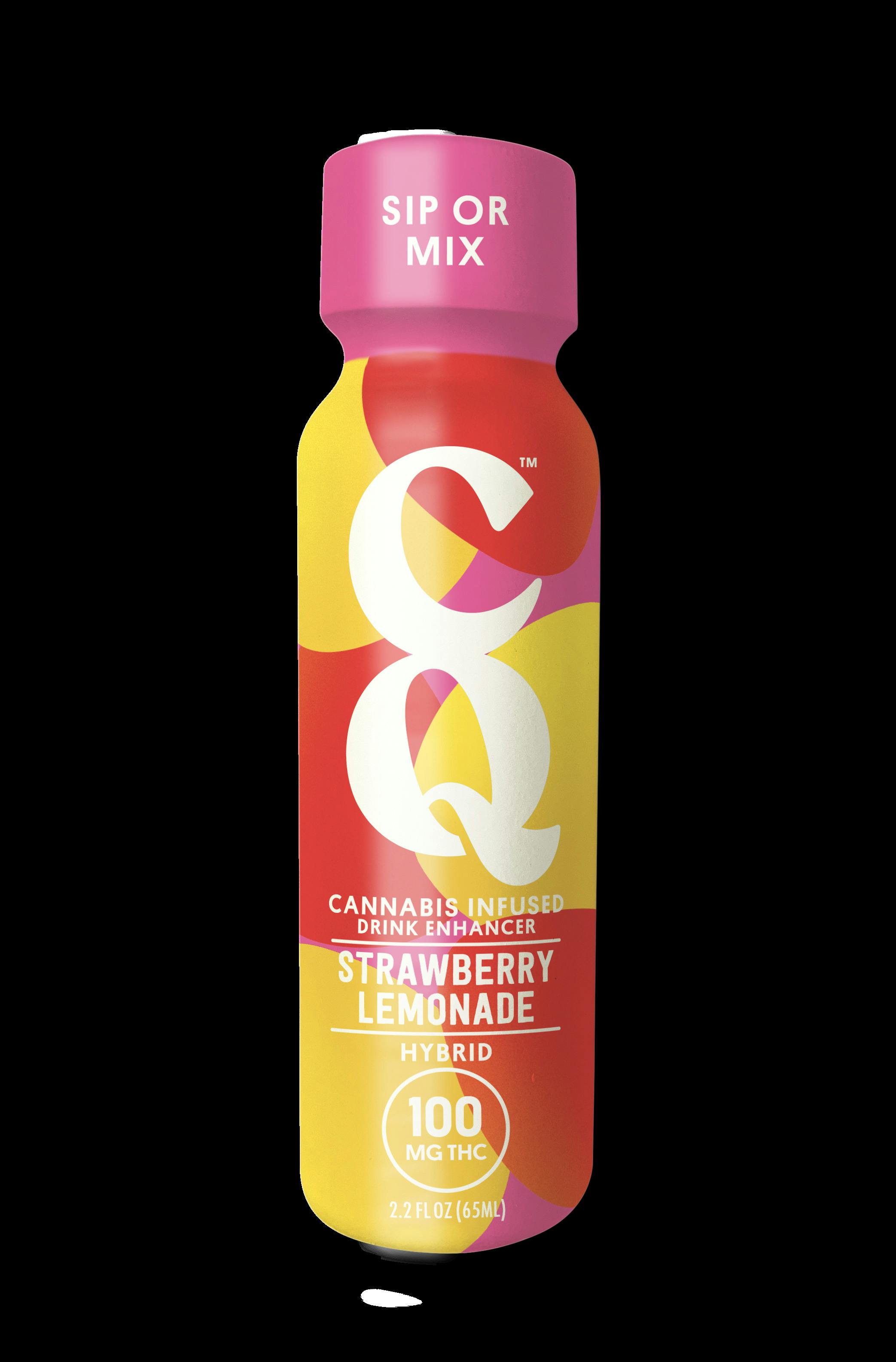 Strawberry Lemonade 100mg THC Drink Enhancer by CQ