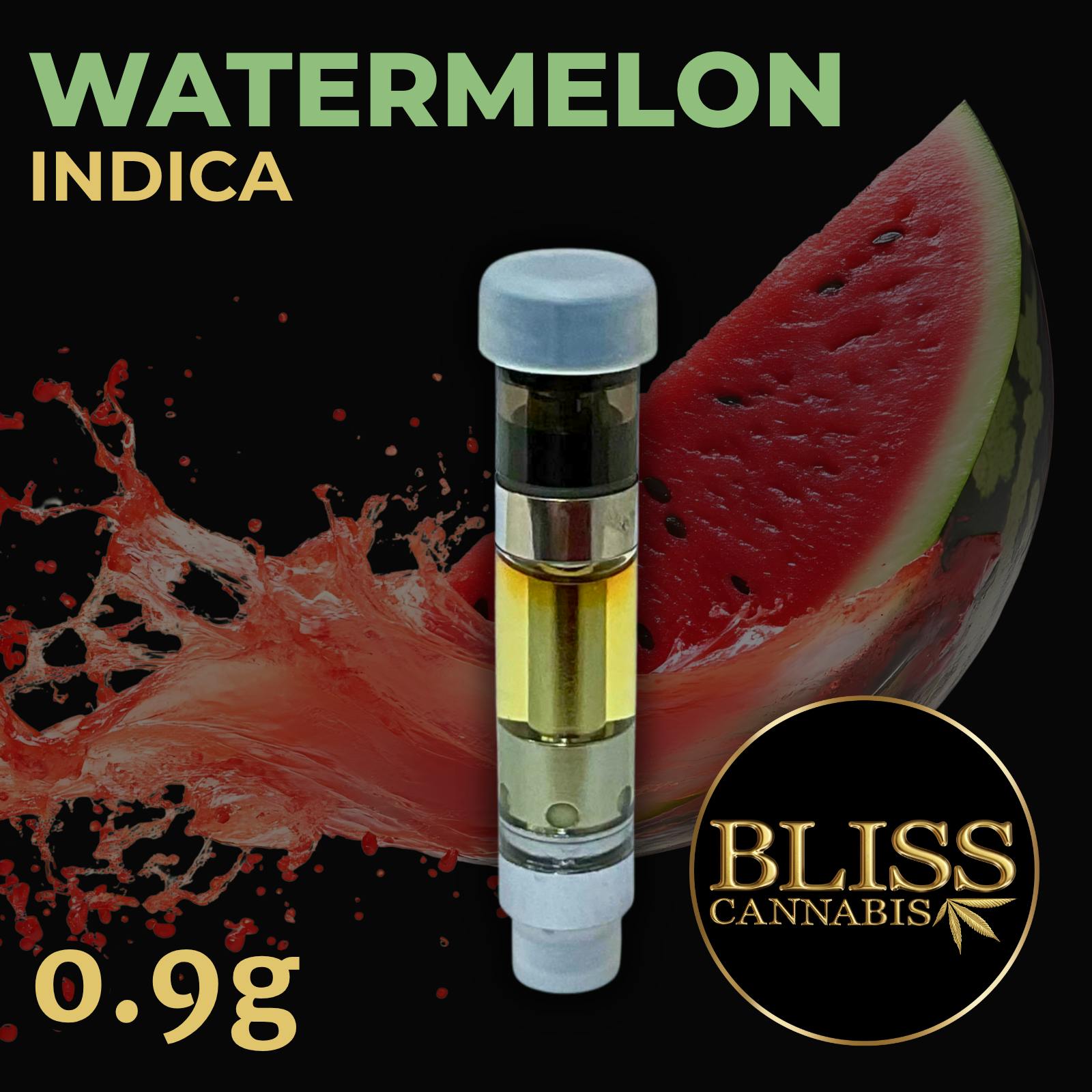 BLISS Watermelon .9g Cartridge