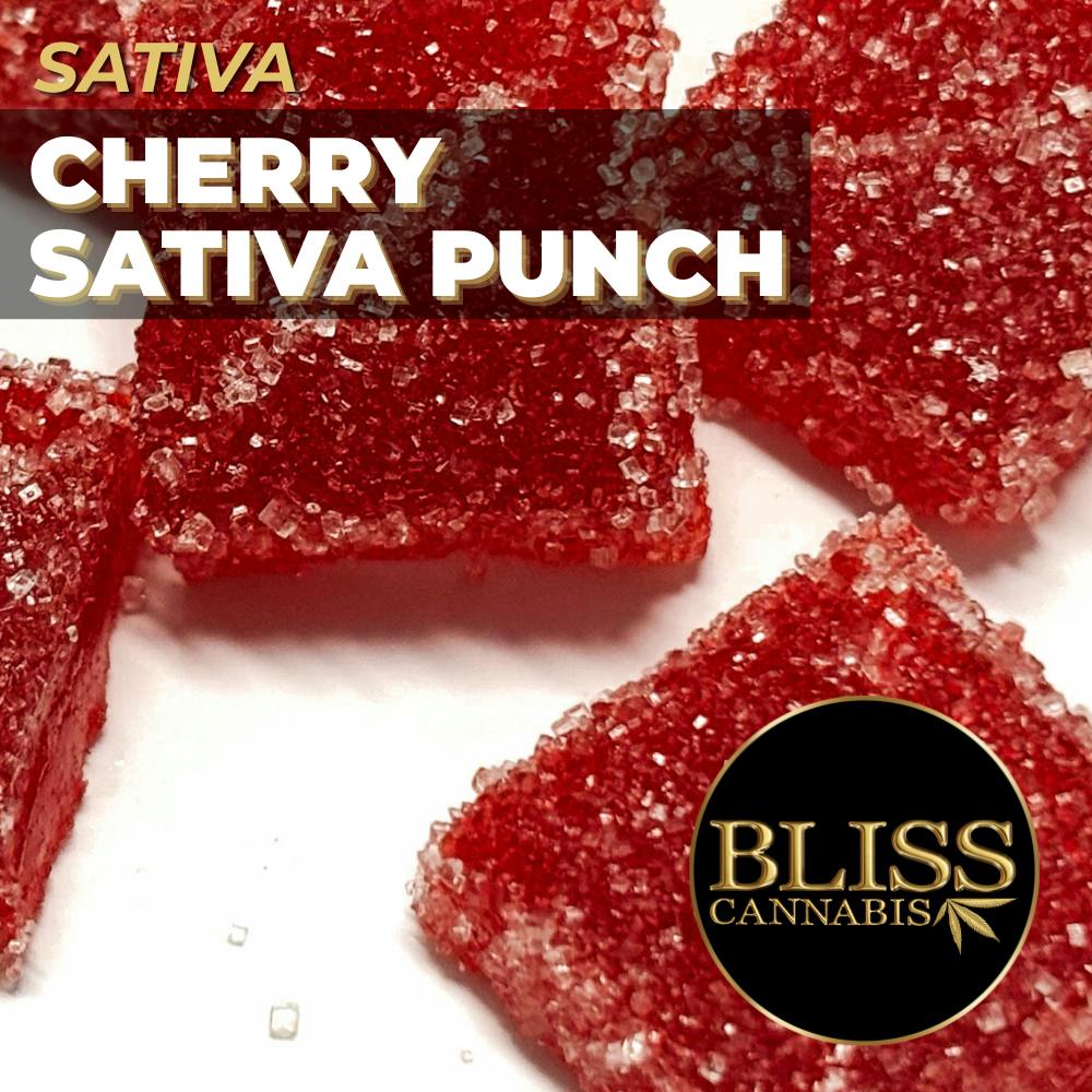 Bliss Cherry Sativa Punch Gummies