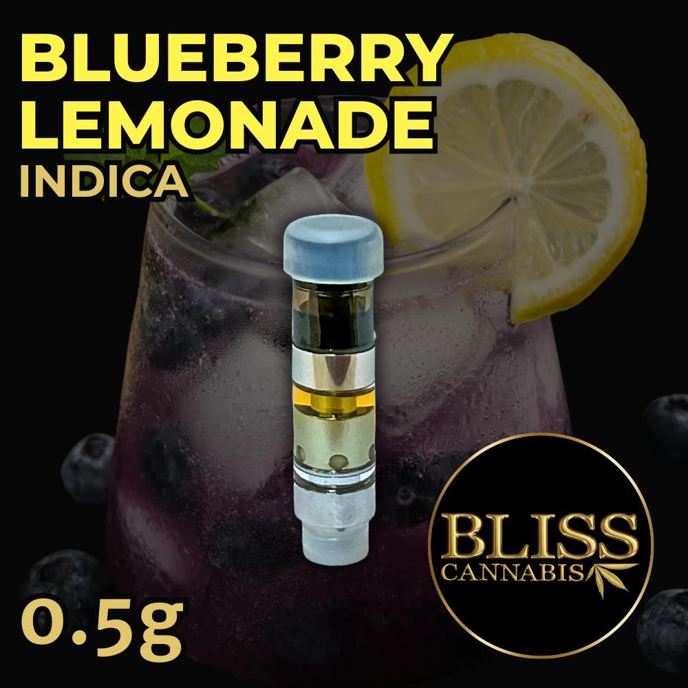 BLISS Blueberry Lemonade .5g Ethanol Cartridge