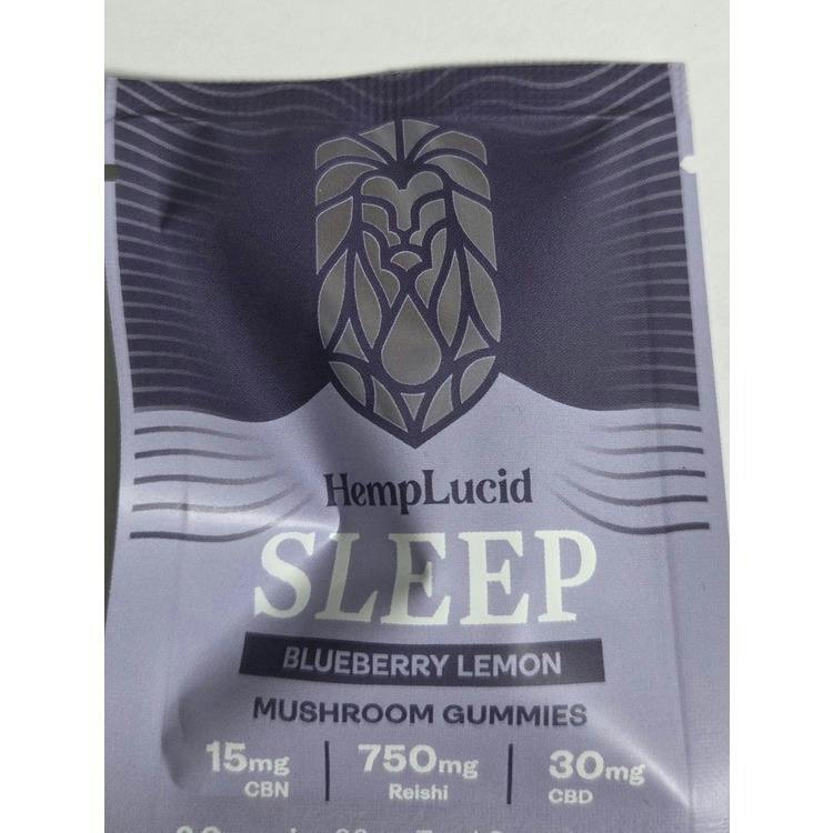 2 pk Sleep Mushroom gummies Blueberry Lemon at Greenhouse LLC
