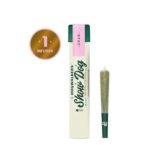 Dogwalkers | "Stay" VelcroZ | "Show Dog" 1g Infused Pre-Roll at DOSHA