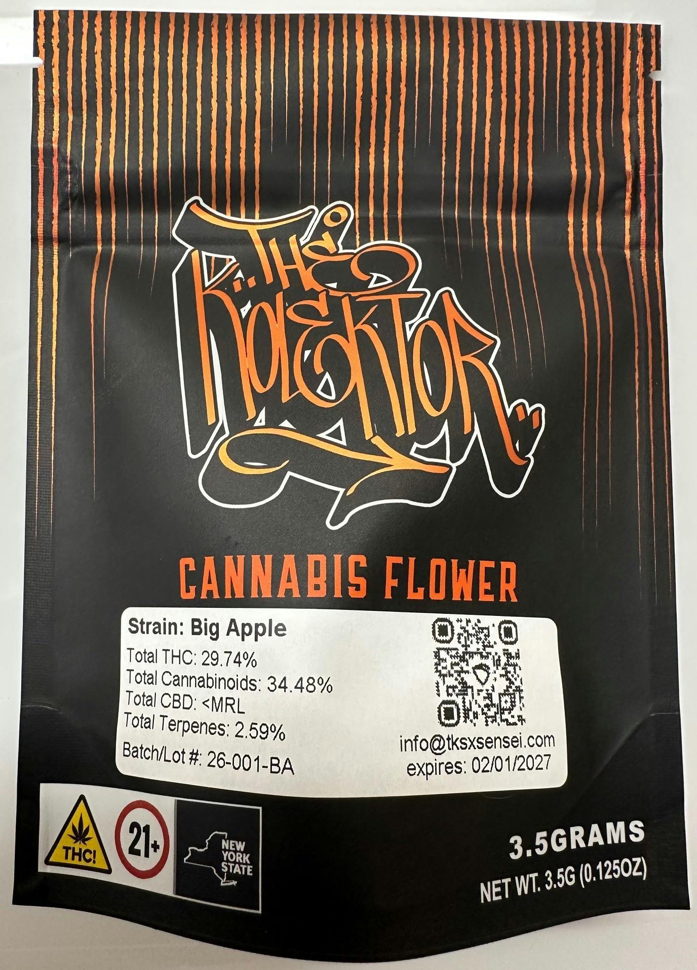The Kolektor | Big Apple | 3.5g Bag
