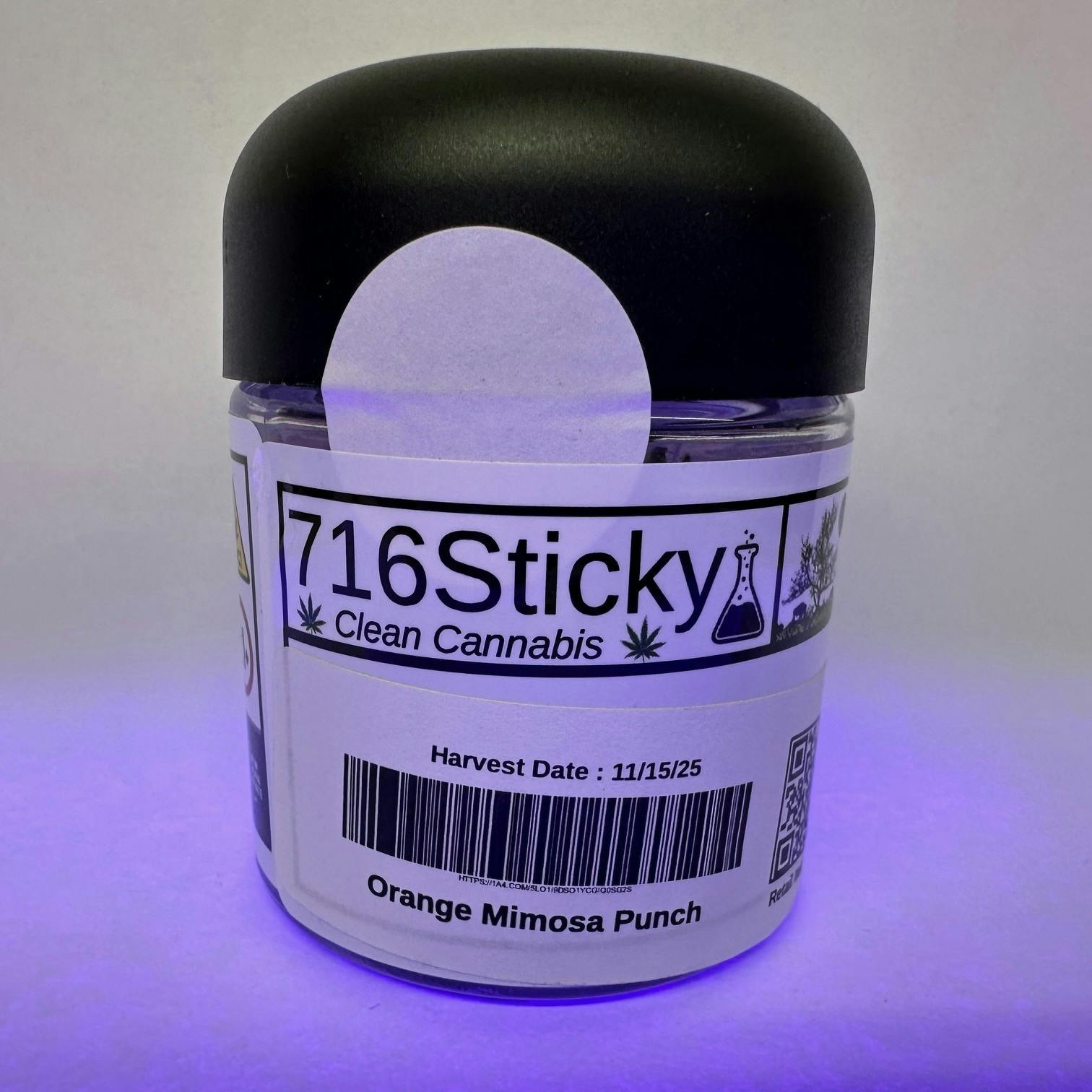 716Sticky | Orange Mimosa Punch | 3.5g Jar
