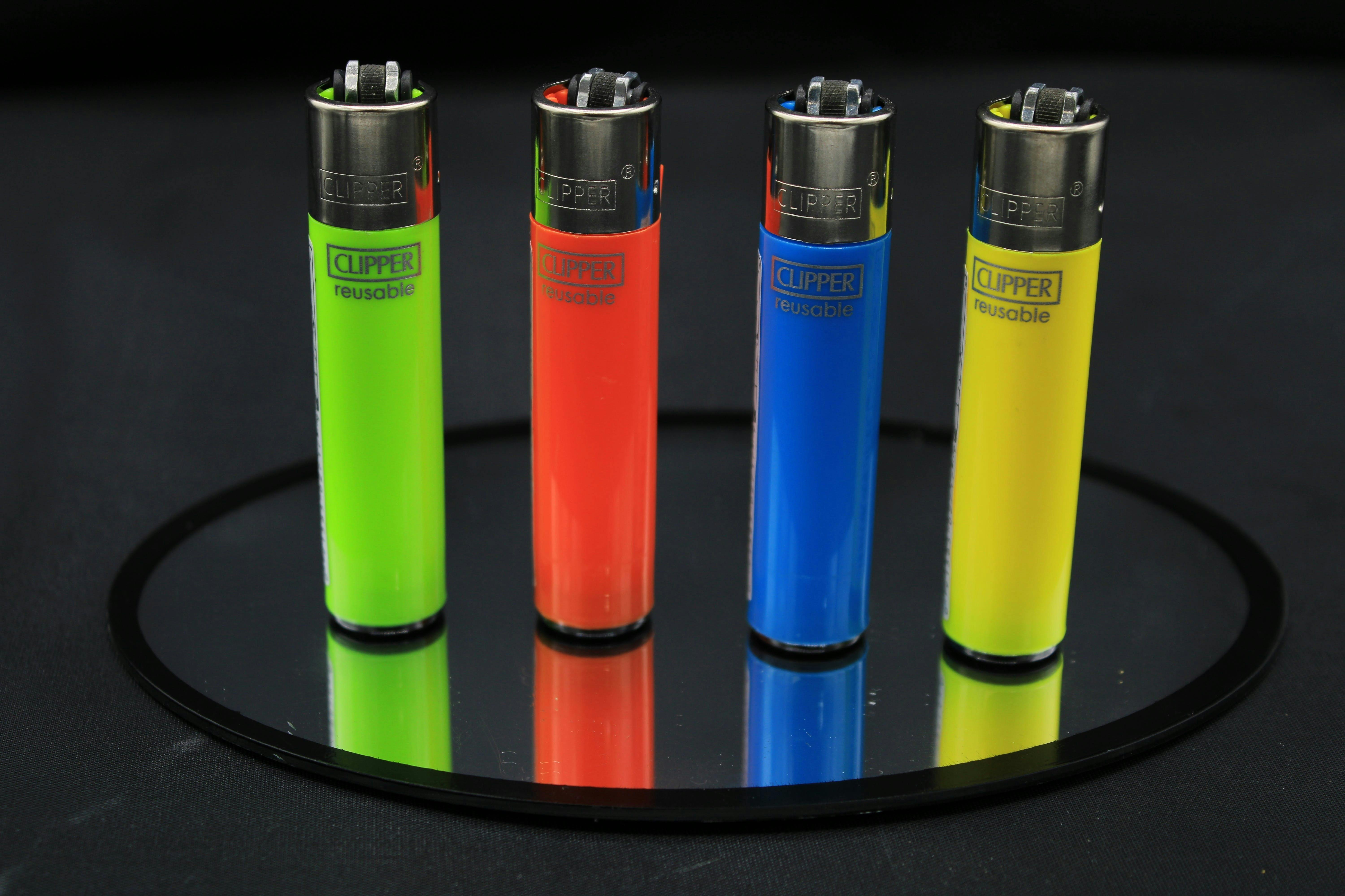 Colored Clipper Lighters
