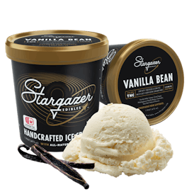 Stargazer - Vanilla Bean Ice Cream Pint 100mg