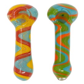 Glass Hand Pipe 3" - (38868)