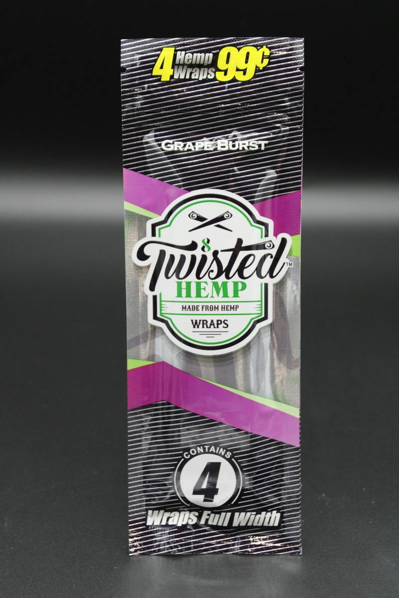 Twisted Hemp Wraps Grape Burst