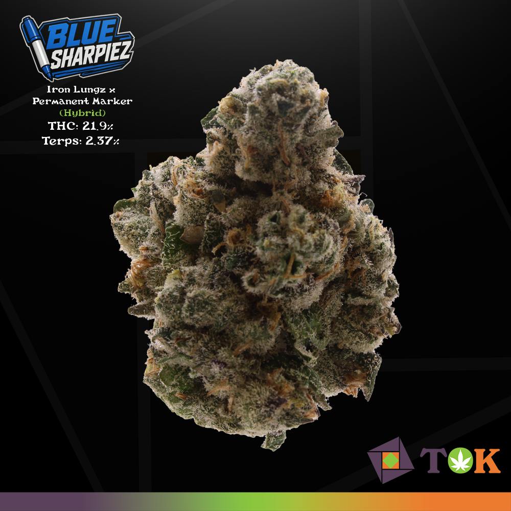 Blue Sharpies 7 Grams Big Buds - T.O.K.