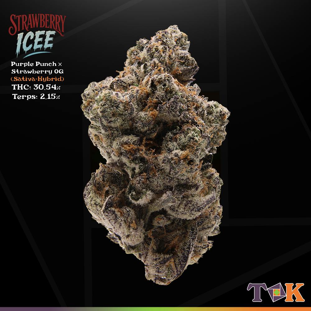 Strawberry Icee 7 Grams Big Buds - T.O.K.