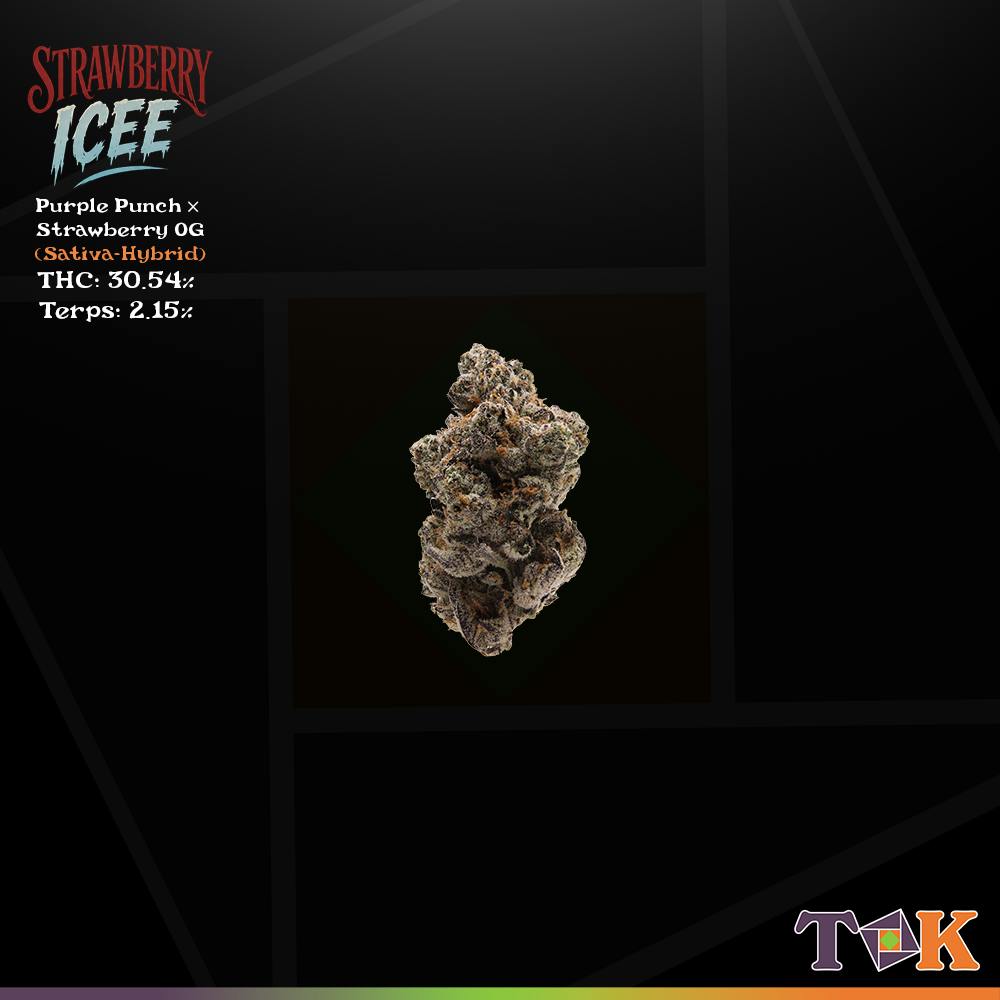 Strawberry Icee 14g Small Buds - T.O.K.