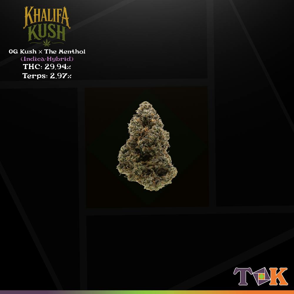 Khalifa Kush 7 Grams Small Buds - T.O.K.
