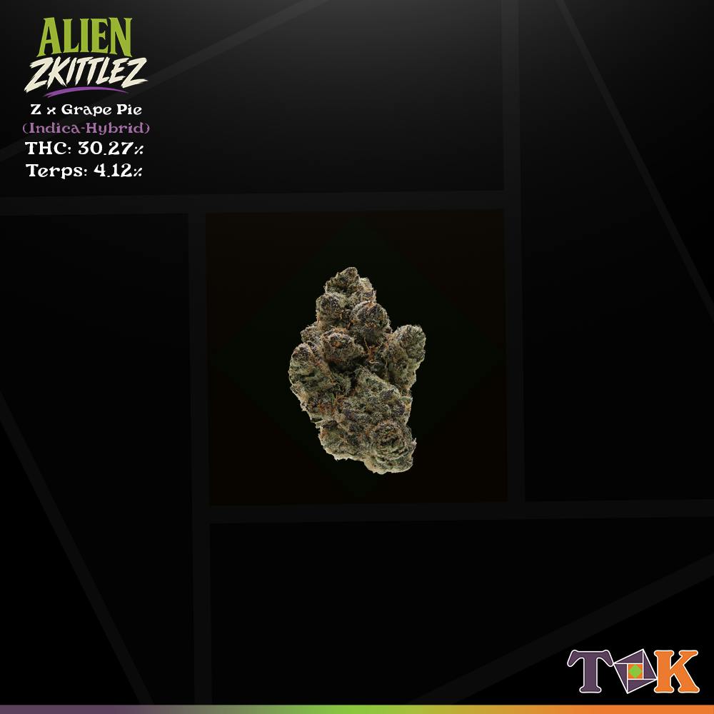 Alien Zkittles 7 Grams Small Buds - T.O.K.