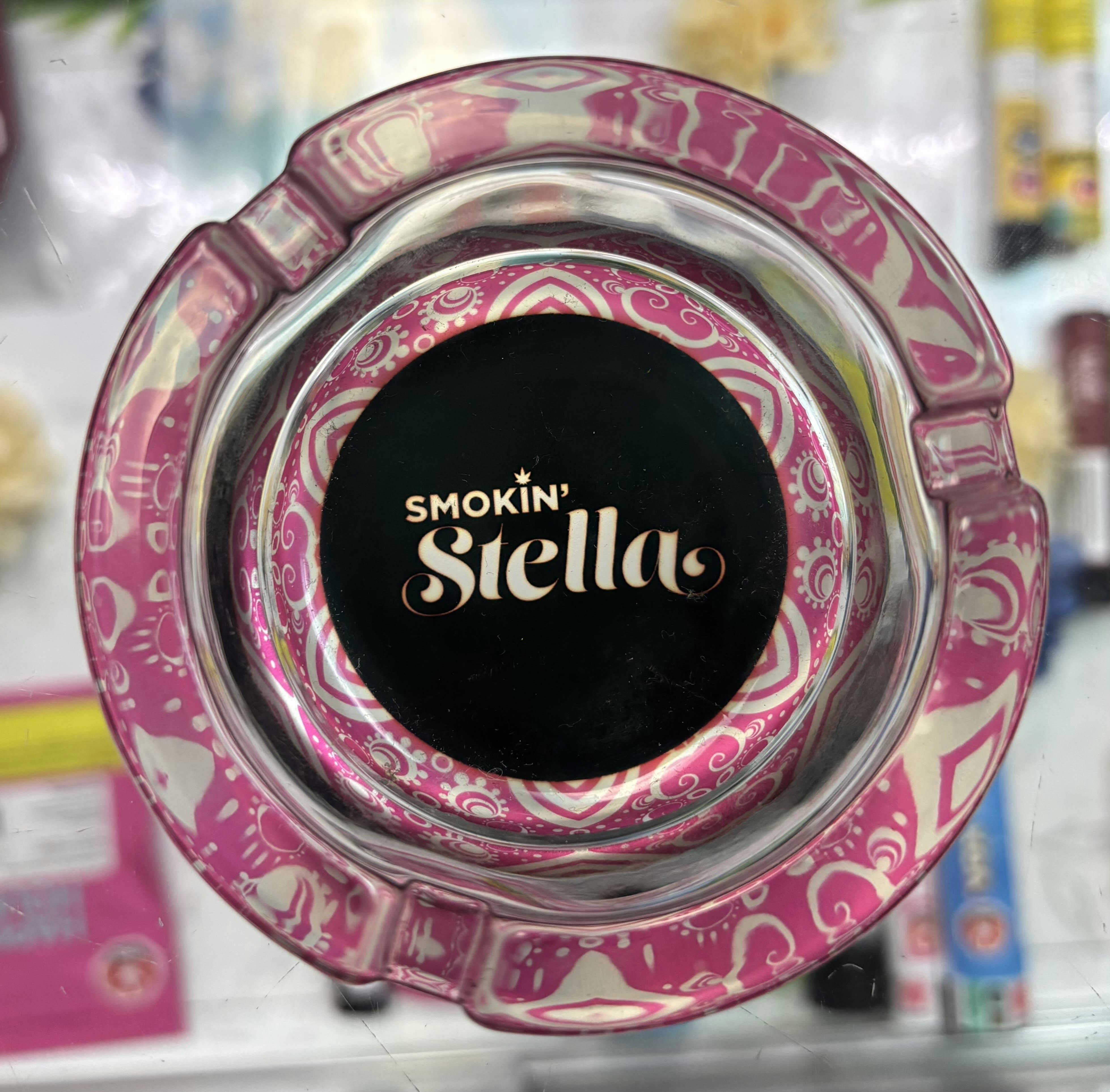 SMOKIN' STELLA PINK ASHTRAY
