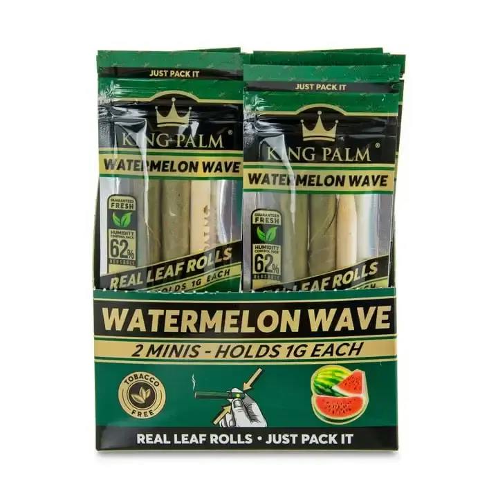 TPB-KING PALM- WATERMELON WAVE- MINI PRE-ROLLS 2 PACK- HOLDS 1G EACH
