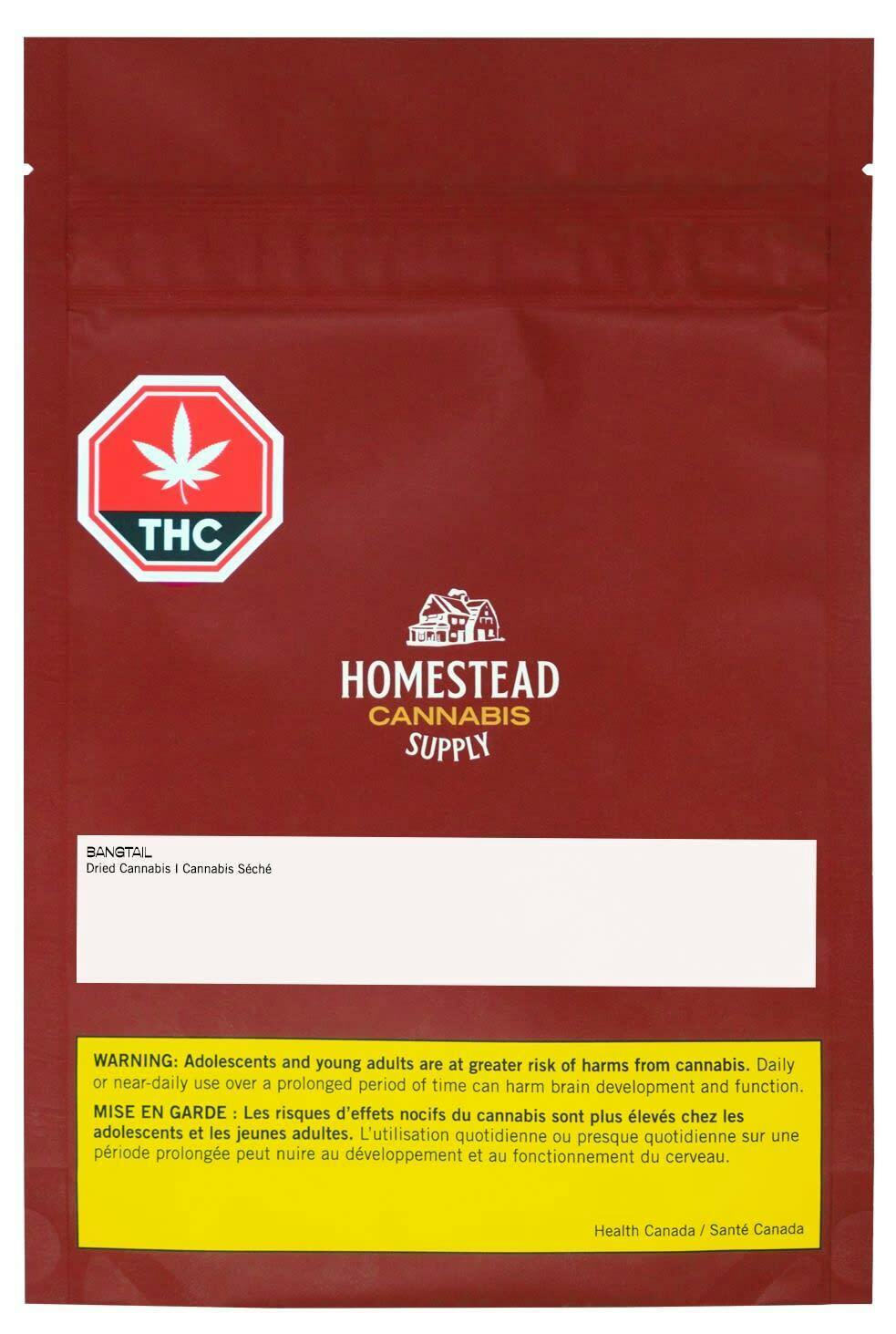 HOMESTEAD- BANGTAIL 60 X .5G PRE-ROLLS - (30G)