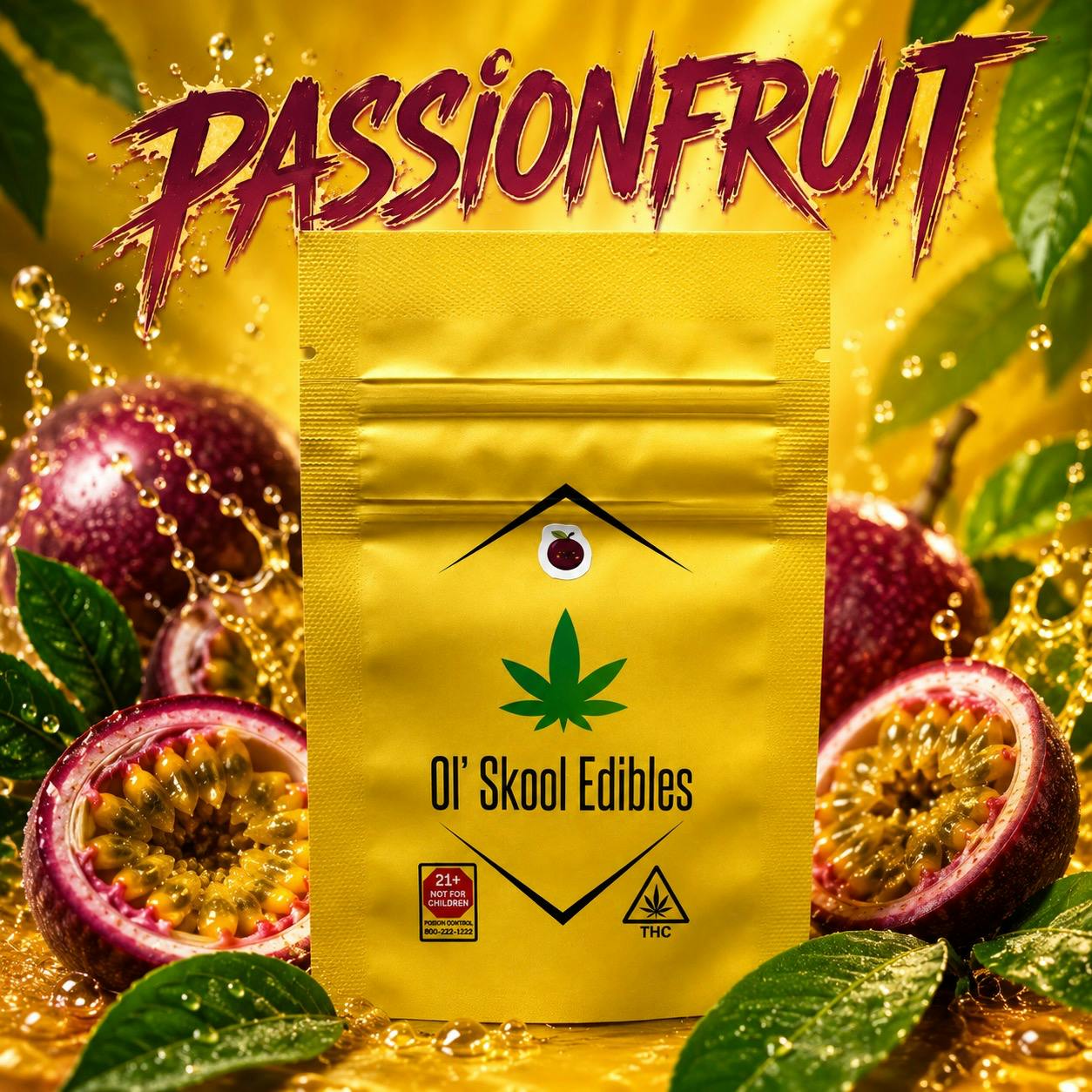 Ol’ Skool | Passion Fruit Jolly Drops | 10pk