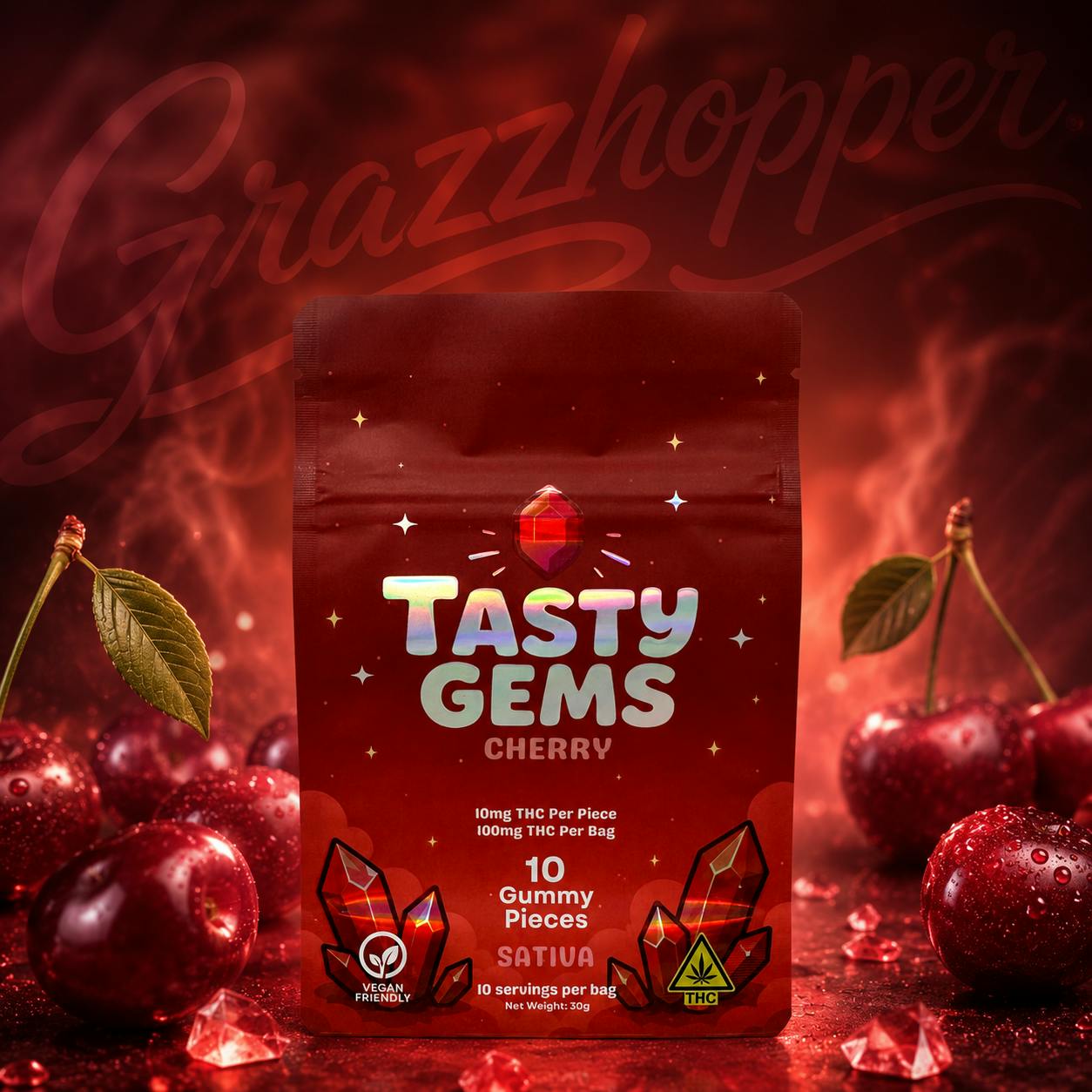 Tasty Gems | Cherry | Sativa