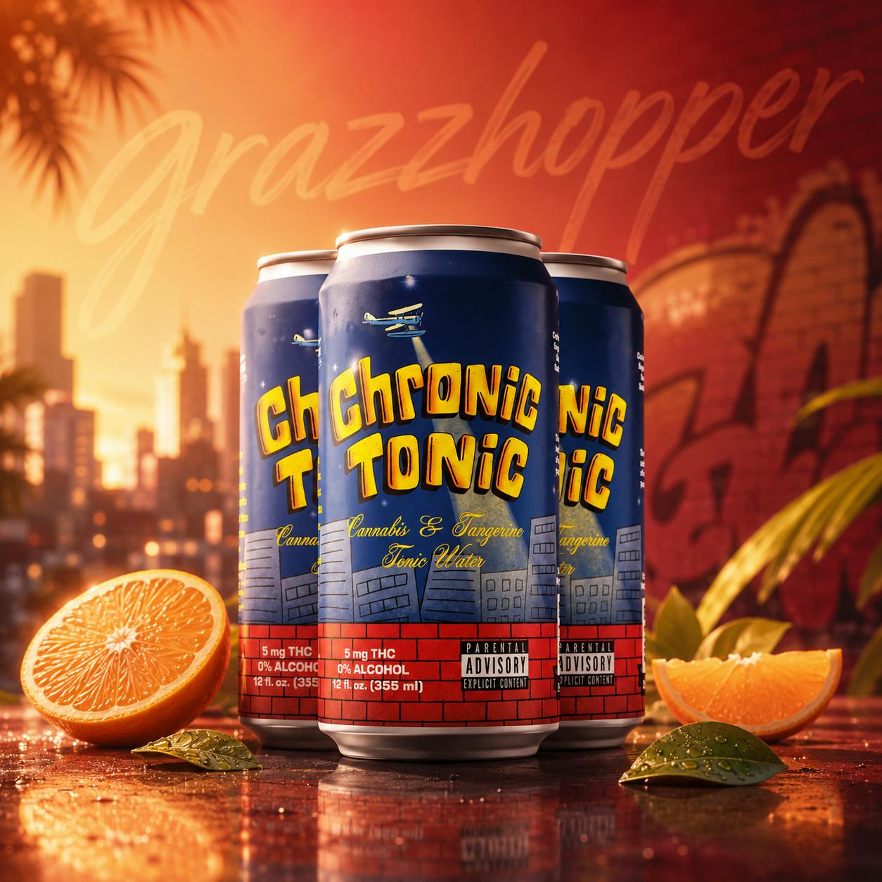 Chronic Tonic | THC 5mg at Grazzhopper