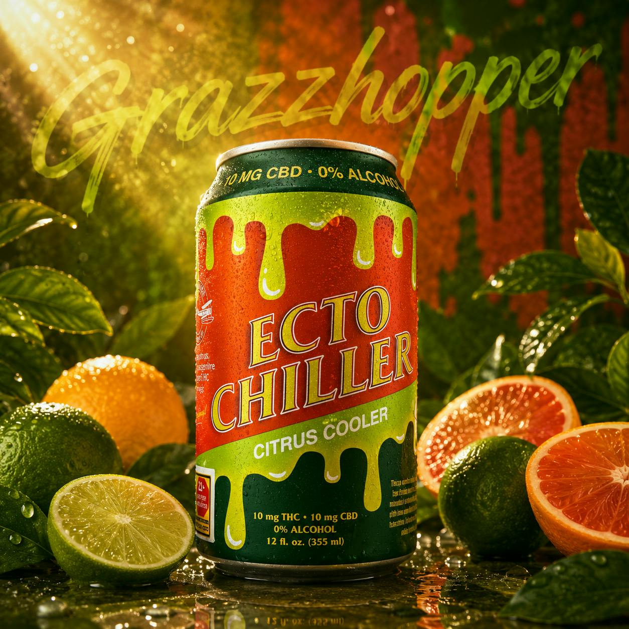 Ecto Chiller | Citrus Cooler | THC 10mg at Grazzhopper