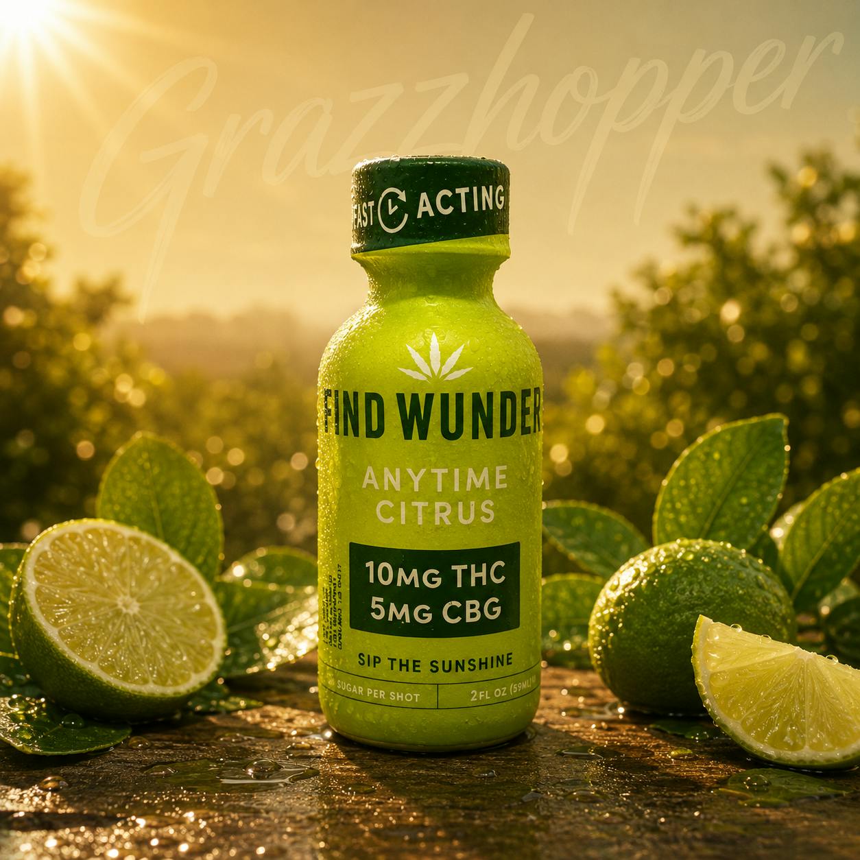 Find Wunder | Anytime Citrus Shots at Grazzhopper