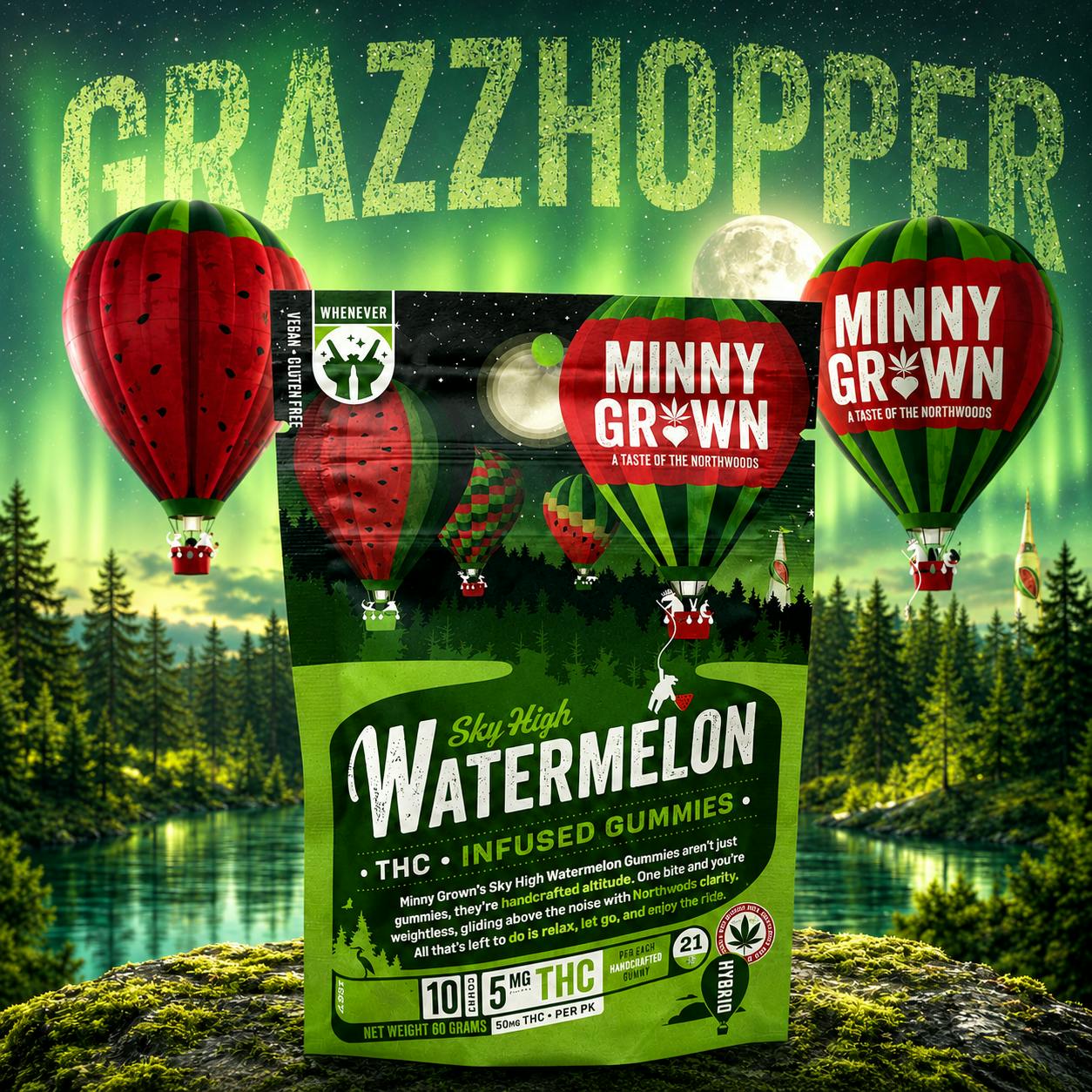 Minny Grown | Sky High Watermelon | Hybrid