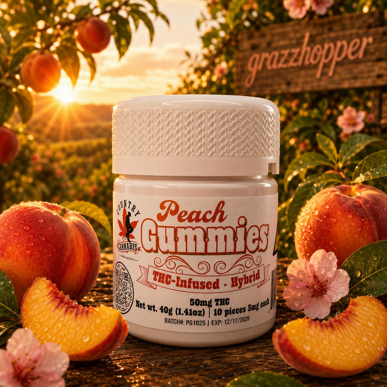 Country Cannabis | Peach | Hybrid