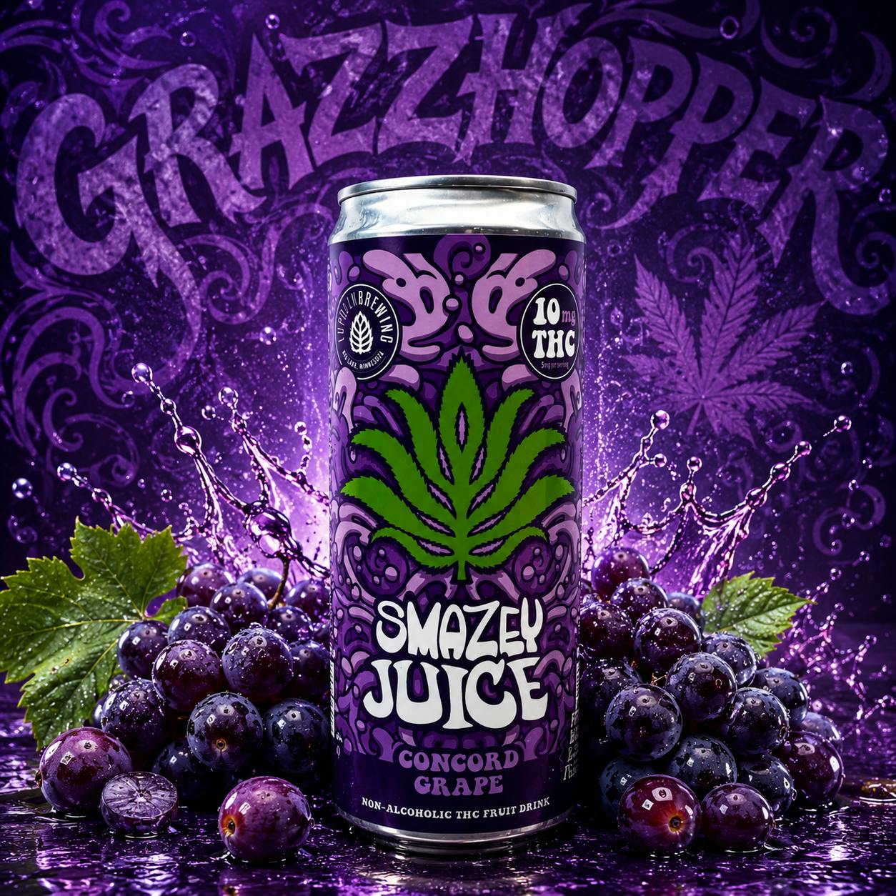 Smazey Juice | Concord Grape at Grazzhopper