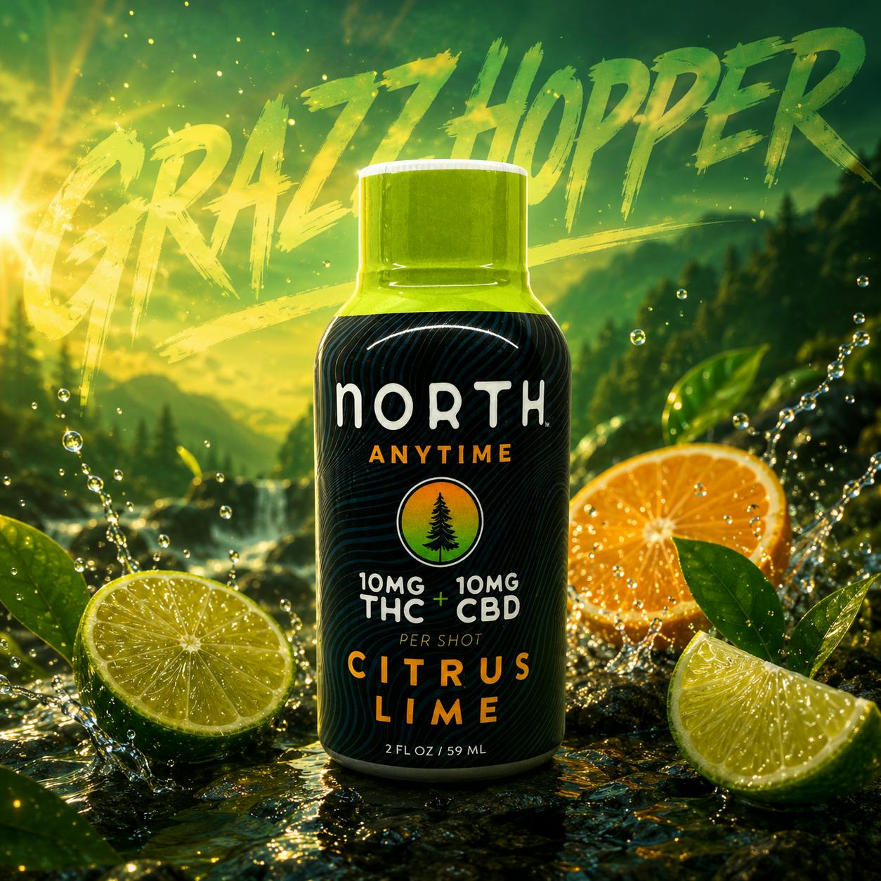 North | Ctrus Lime | Anytime at Grazzhopper