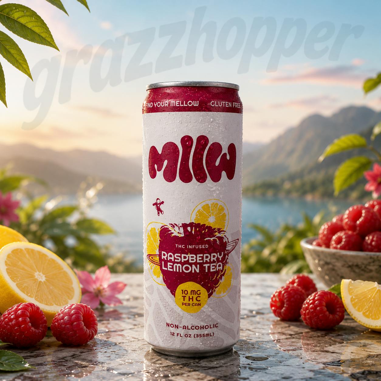 Mllw | Raspberry Lemon Tea at Grazzhopper
