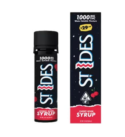 St. Ides | Cherry Bomb - 1000mg Syrup at Jungle Boys
