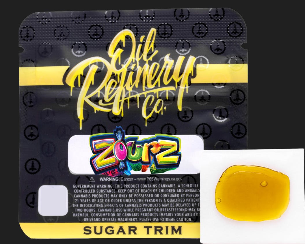 Oil Refinery Co. | Zourz - .5g Sugar Trim at Jungle Boys