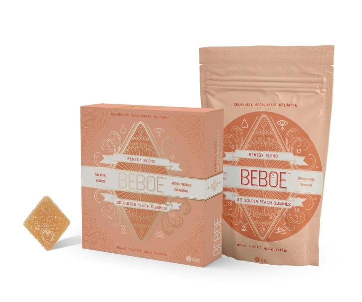 Golden Peach 2:1 CBD:THC | Gummies | [118.32mg]