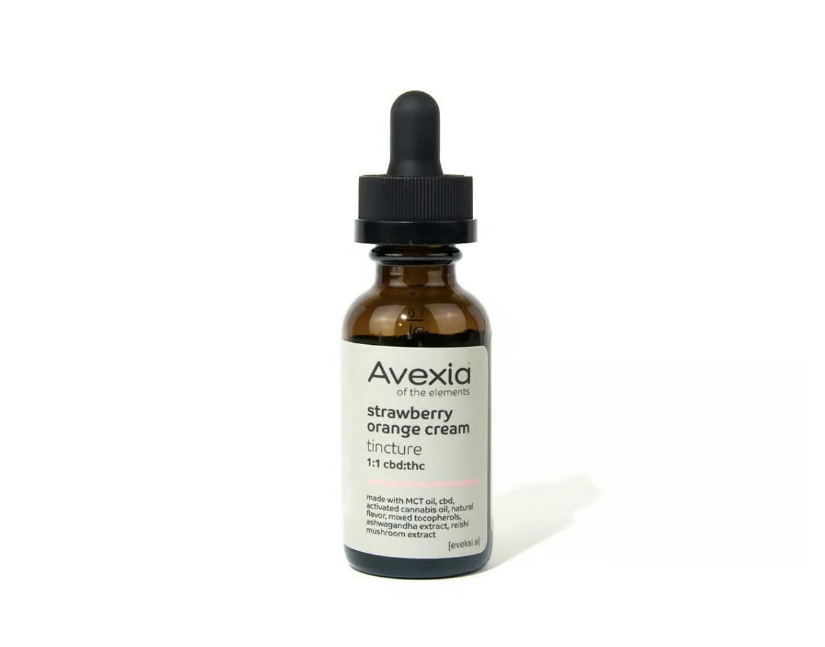 Strawberry Orange Cream 1:1 CBD:THC | Tincture | [110mg]