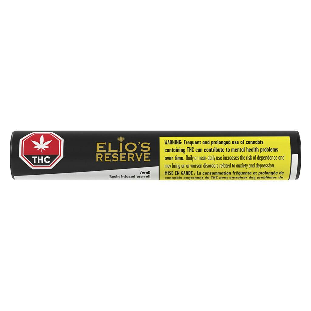 ELIOS RESERVE - ZeroG Live Rosin Infused Pre-Roll - Blend - 1x1g
