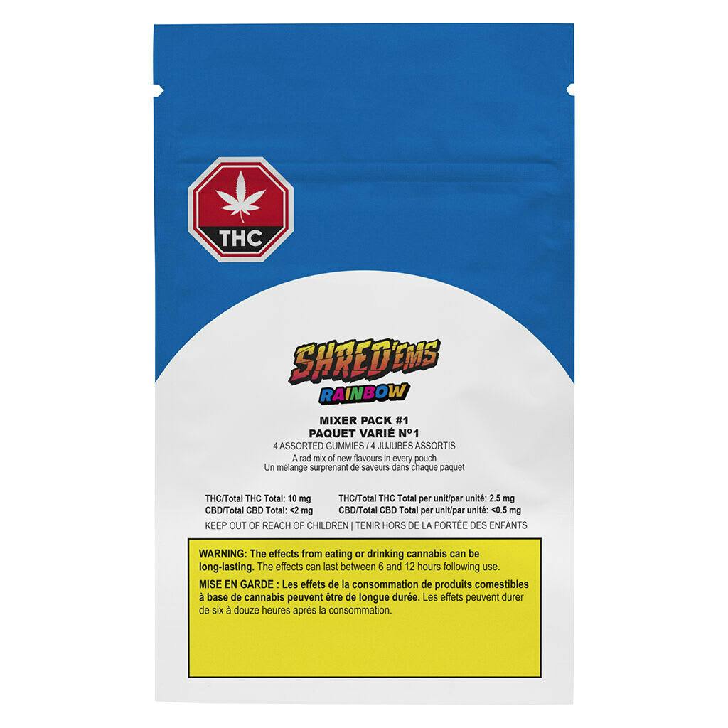 Rainbow Mixer Pack #1 4 Pack Soft Chews