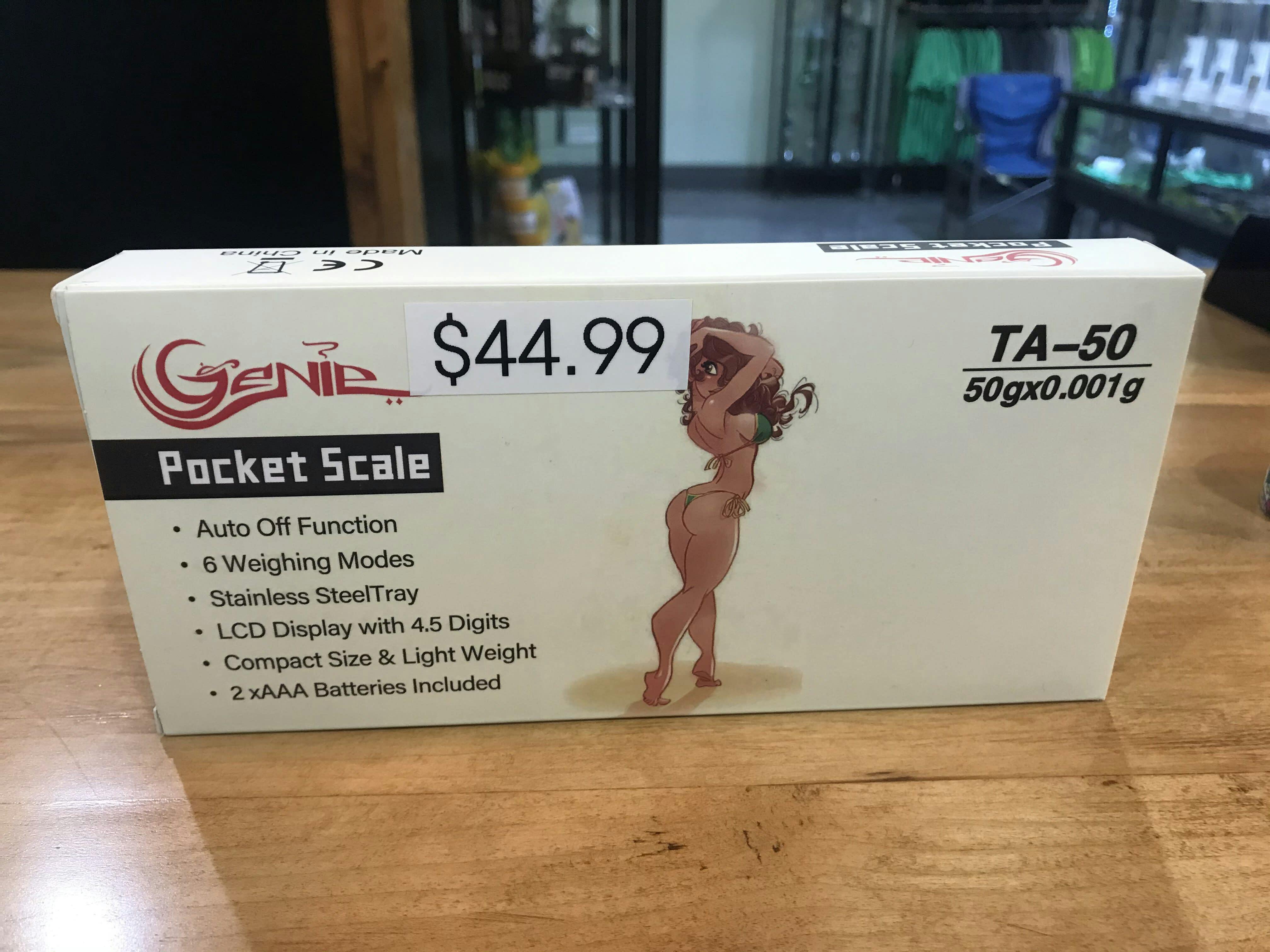 genie pocket scale 44.99