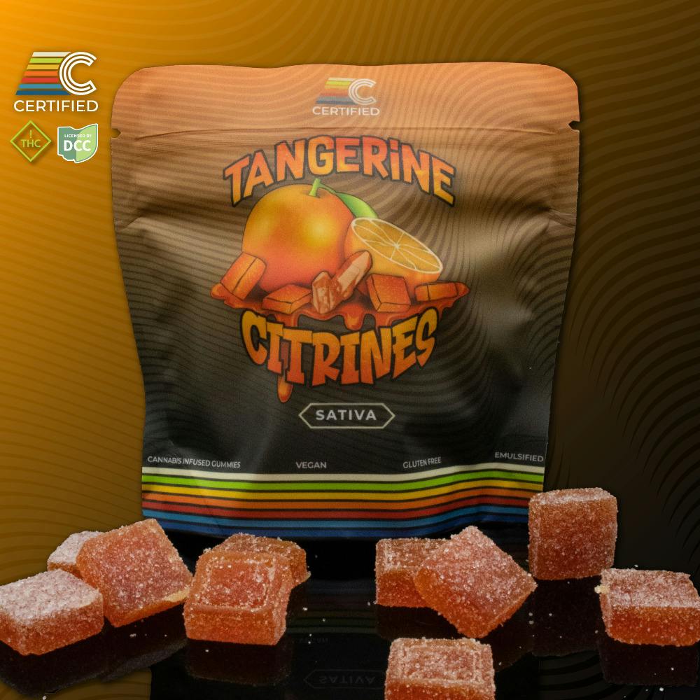 Tangerine Citrines [10pk]