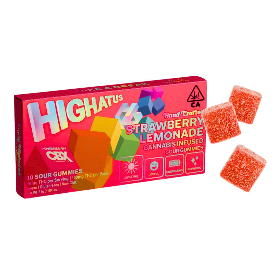 SOUR STRAWBERRY LEMONADE GUMMIES