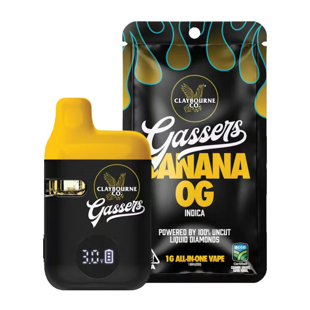 BANANA OG GASSERS LIQUID DIMONDS ALL-IN-ONE