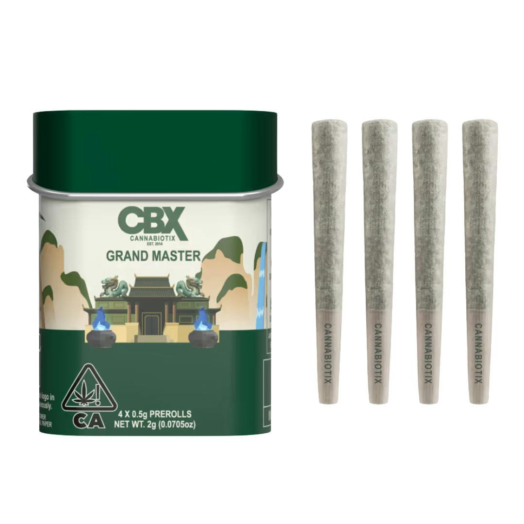 GRAND MASTER 4PK PREROLLS